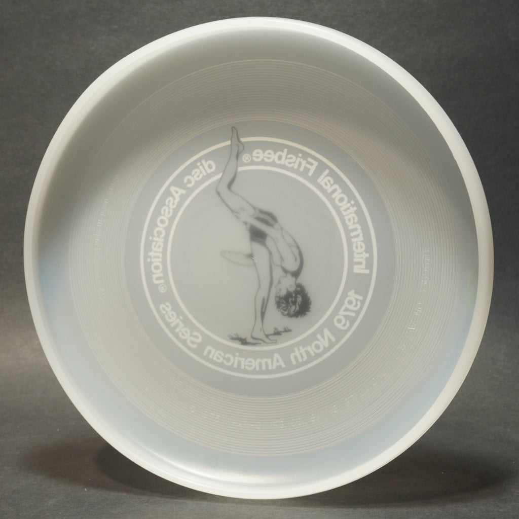 Wham-O North American Series 1979 Frisbee, 40 Mold w/ Black Jo Cahow Hot Stamp 119g