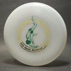 Wham-O North American Series 1979 Frisbee, 40 Mold w/ Green Jo Cahow Hot Stamp 119g (#2)