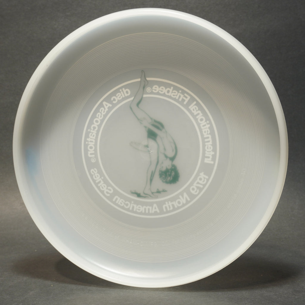 Wham-O North American Series 1979 Frisbee, 40 Mold w/ Green Jo Cahow Hot Stamp 119g (#2)