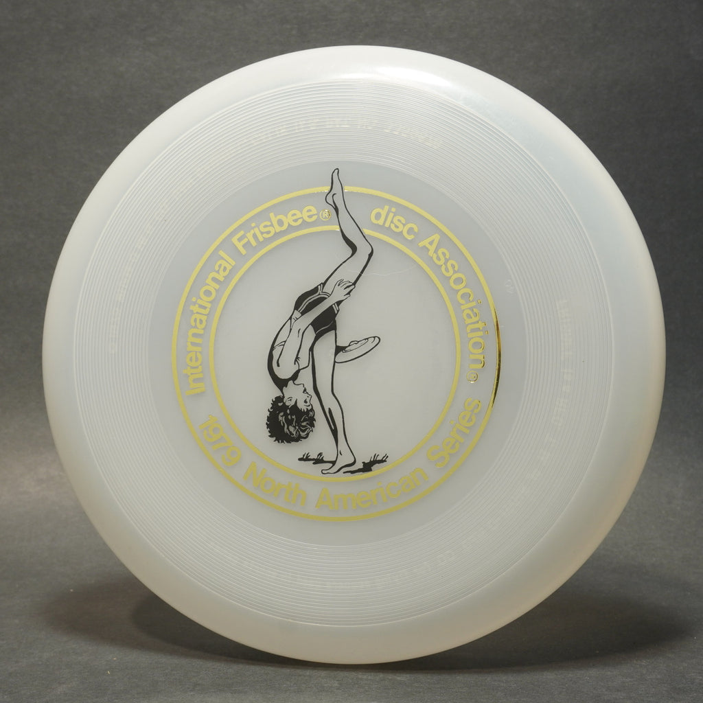 Wham-O North American Series 1979 Frisbee, 40 Mold w/ Black Jo Cahow Hot Stamp 119g (#2)