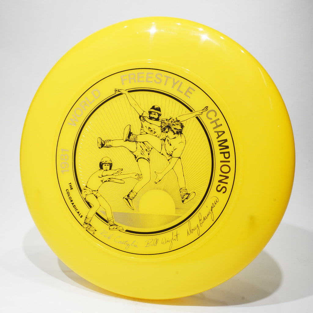 Discraft Sky-Styler Coloradicals 81 World Freestyle Yellow