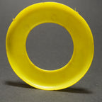 Yellow Mini Flying Disc Ring 3.75-Inch 6g Unknown Manufacturer