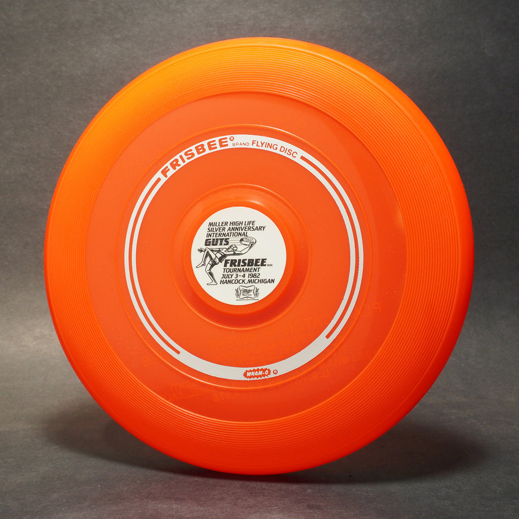 Wham-O Pro Model (15 Mold) 1982 Guts Frisbee Tournament Hancock, MI