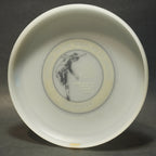 Wham-O 40 F Flying Disc, 1980 North American Series Clear w/ Silver Black Buekelman,  #129 Sticker 119g