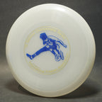 Wham-O 1976 North American Series 50 Mold Disc, Clear w/ Gold Blue Jimmy, 141g