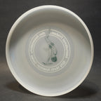 Wham-O 50 Mold 1979 North American Series, Clear with Green Jo Cahow Hotstamp, 141g