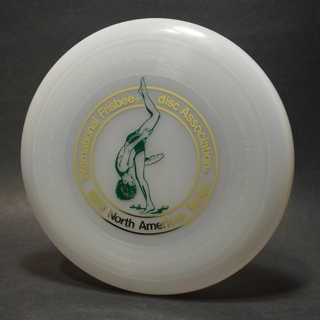 Wham-O North American Series 1979 Frisbee, 40 Mold w/ Green Jo Cahow 119g