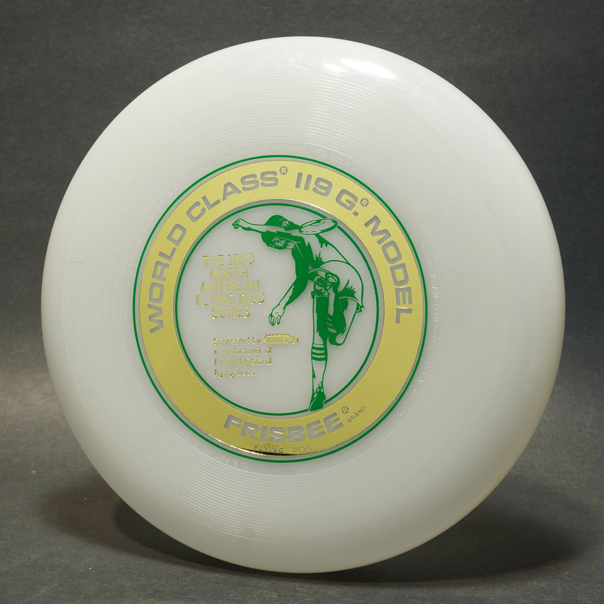 Wham-O North American Series Disc (40 F Mold) '80 Green