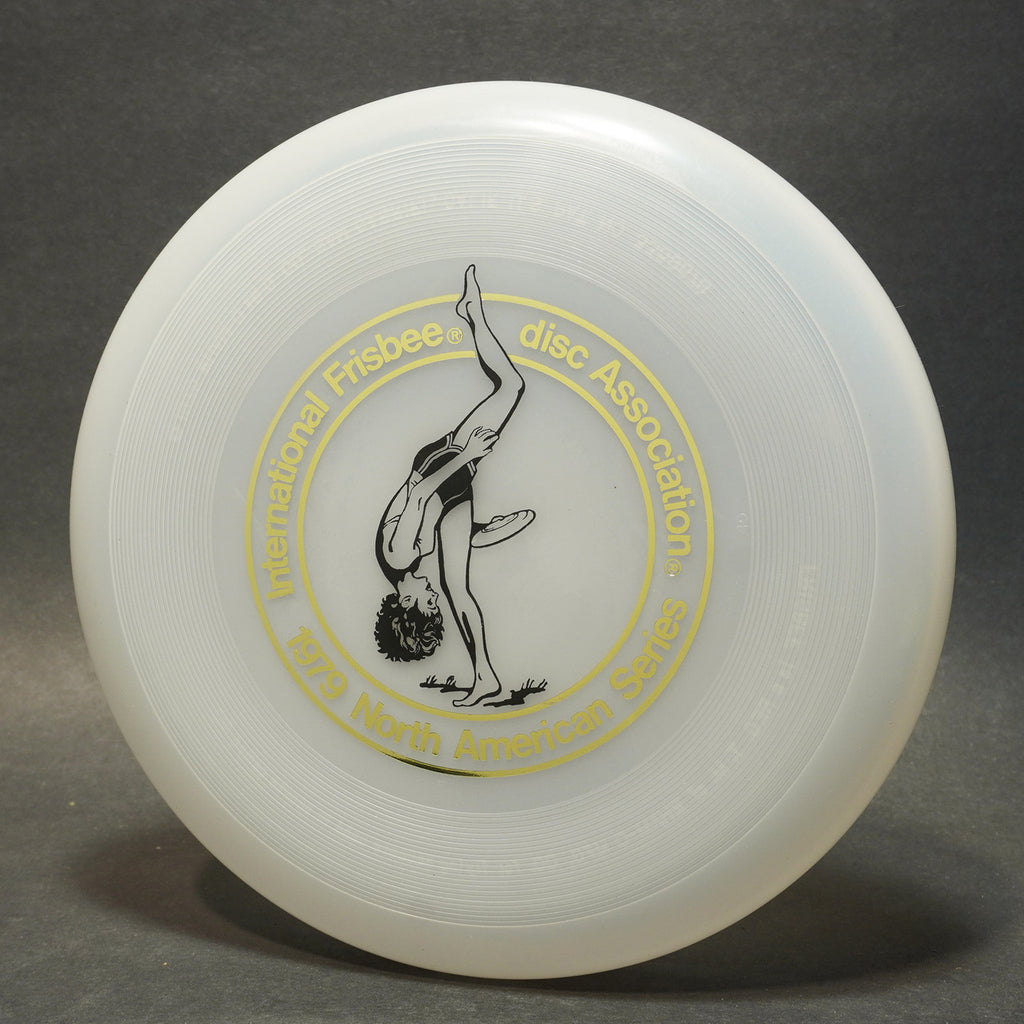 Wham-O North American Series 1979 Frisbee, 40 Mold w/ Black Jo Cahow 119g #2