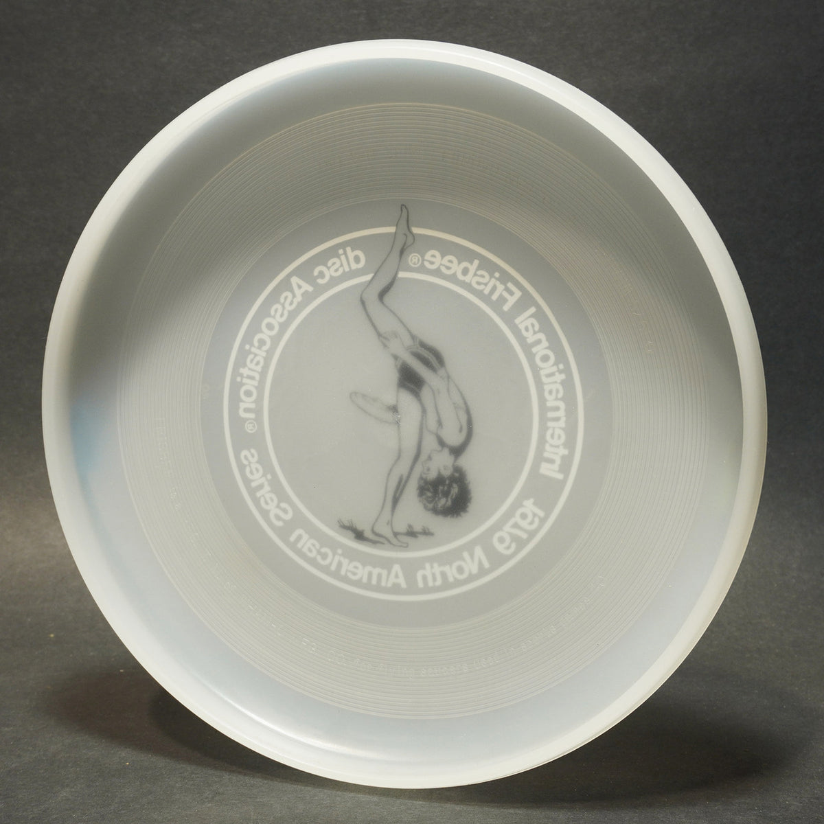 Wham-O North American Series 1979 Frisbee, 40 Mold w/ Black Jo Cahow 119g #2