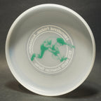 Wham-O North American Series 1978 Frisbee, 40 Mold Clear Disc Green Marini Design 119g