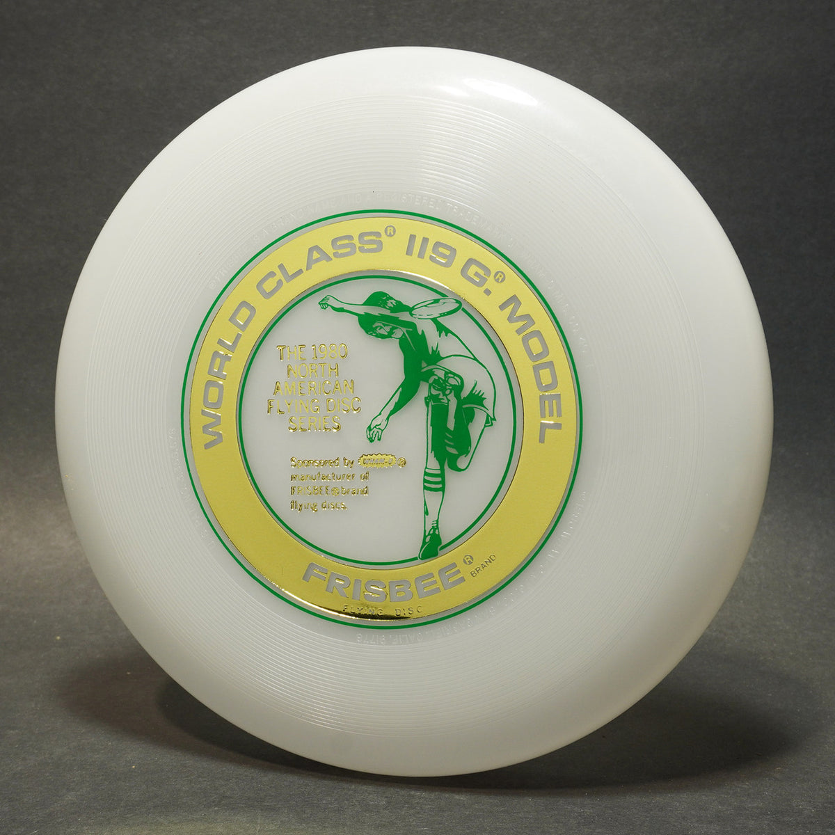 Wham-O North American Series Disc (40 F Mold) '80 Green #2