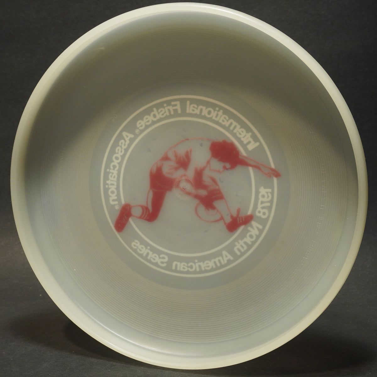Wham-O 1978 North American Series Disc, 50 Mold Clear w/ Red Marini 141g #4