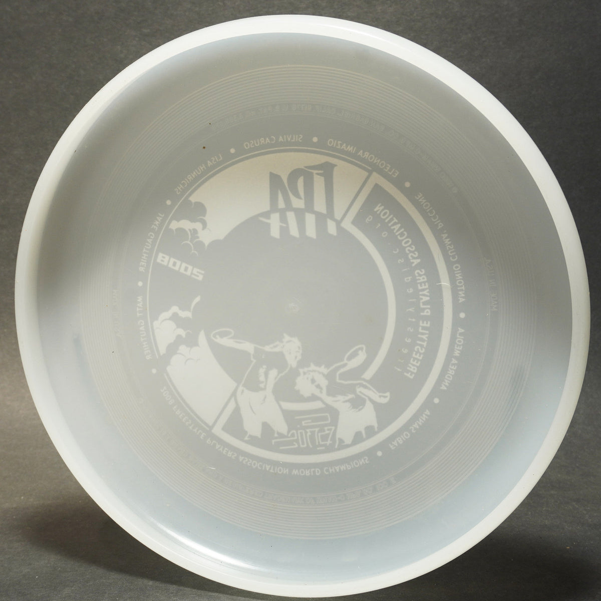 Wham-O World Class Frisbee 100 E Mold w/ 2008 FPA Tour Stamp