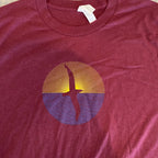 Fly the Sky T-Shirt Short Sleeve Retro Bird Design 1980s Freestyle Re-Print