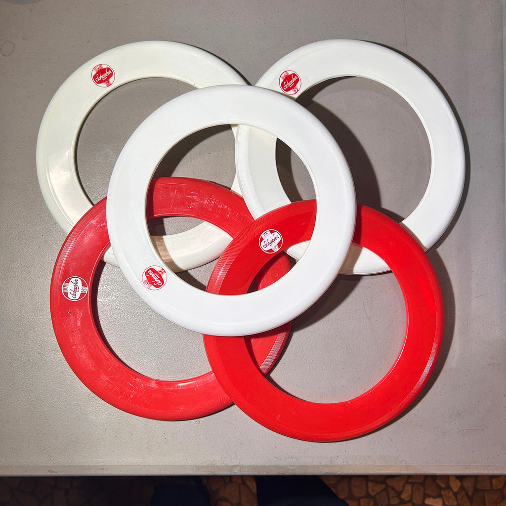 Whiz Rings Schaefer Beer Set of 5 Rings