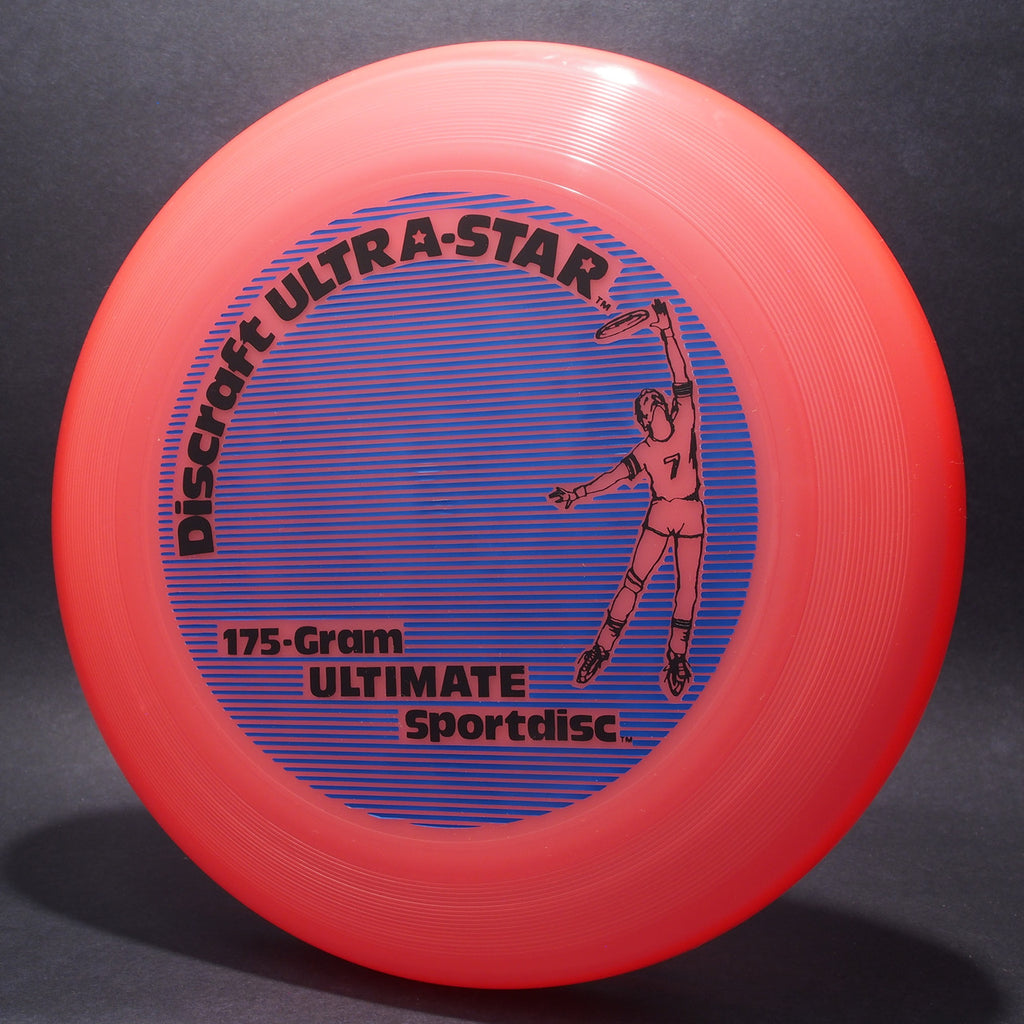 Discraft Ultra-Star Pink w/ Vintage Print