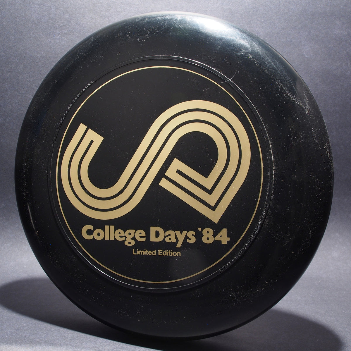 Discraft Sky-Styler College Days '84 Black Gold Vintage Freestyle Disc 1984