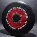 Discraft Sky-Styler Roses Black w/ Red White Hotstamp, T80 Vintage Freestyle Disc 1980s