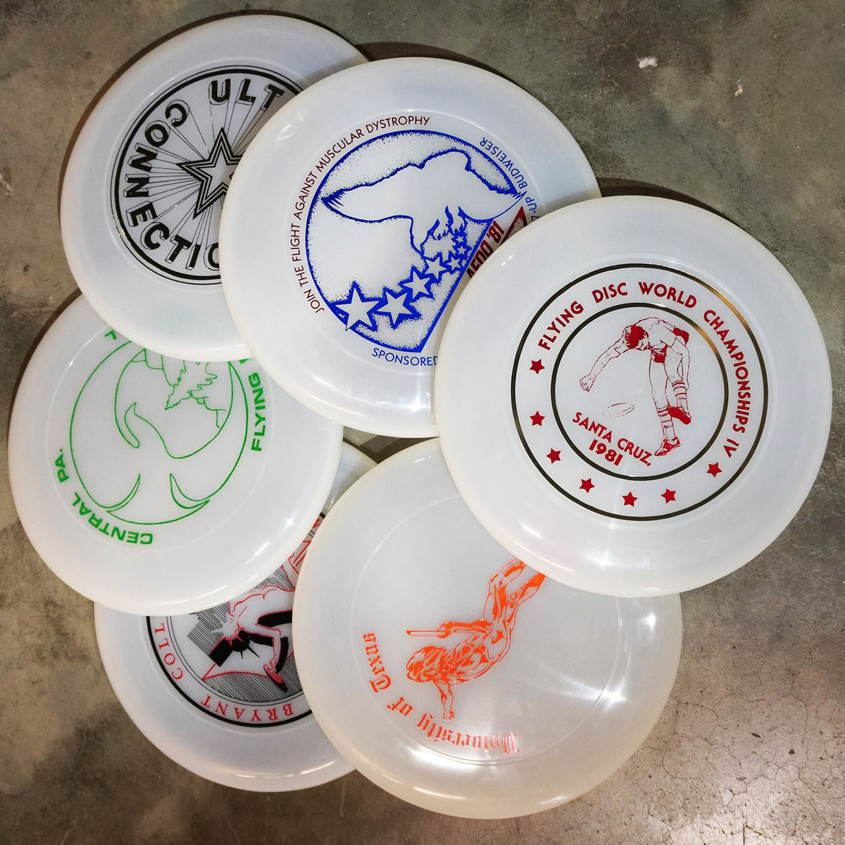 Discraft Sky-Styler Assorted Clear Discs (6 Discs)