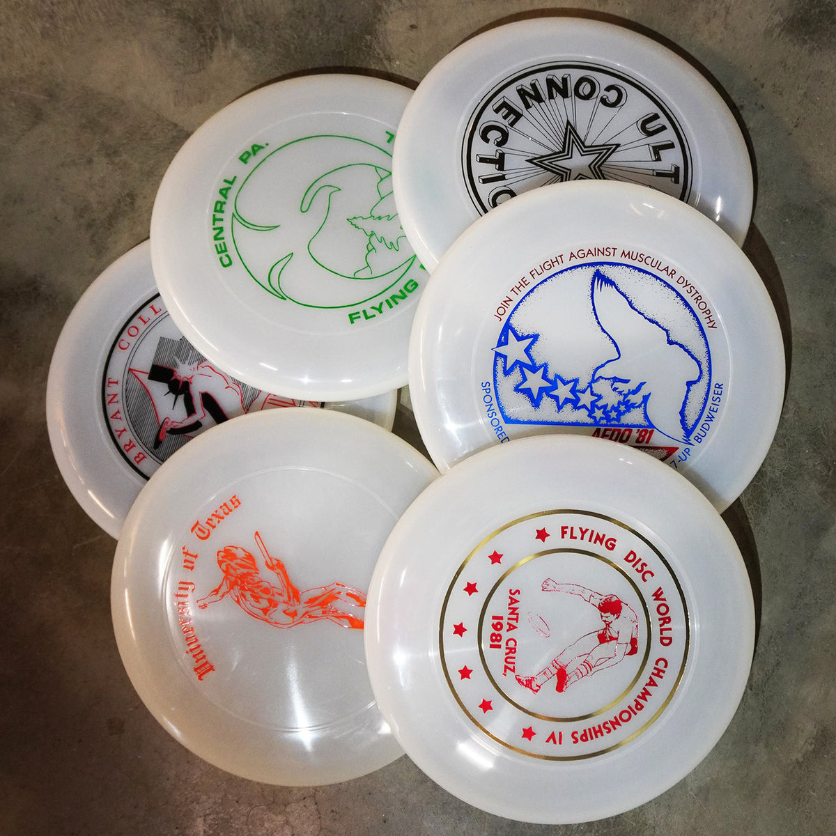 Discraft Sky-Styler Assorted Clear Discs (6 Discs)