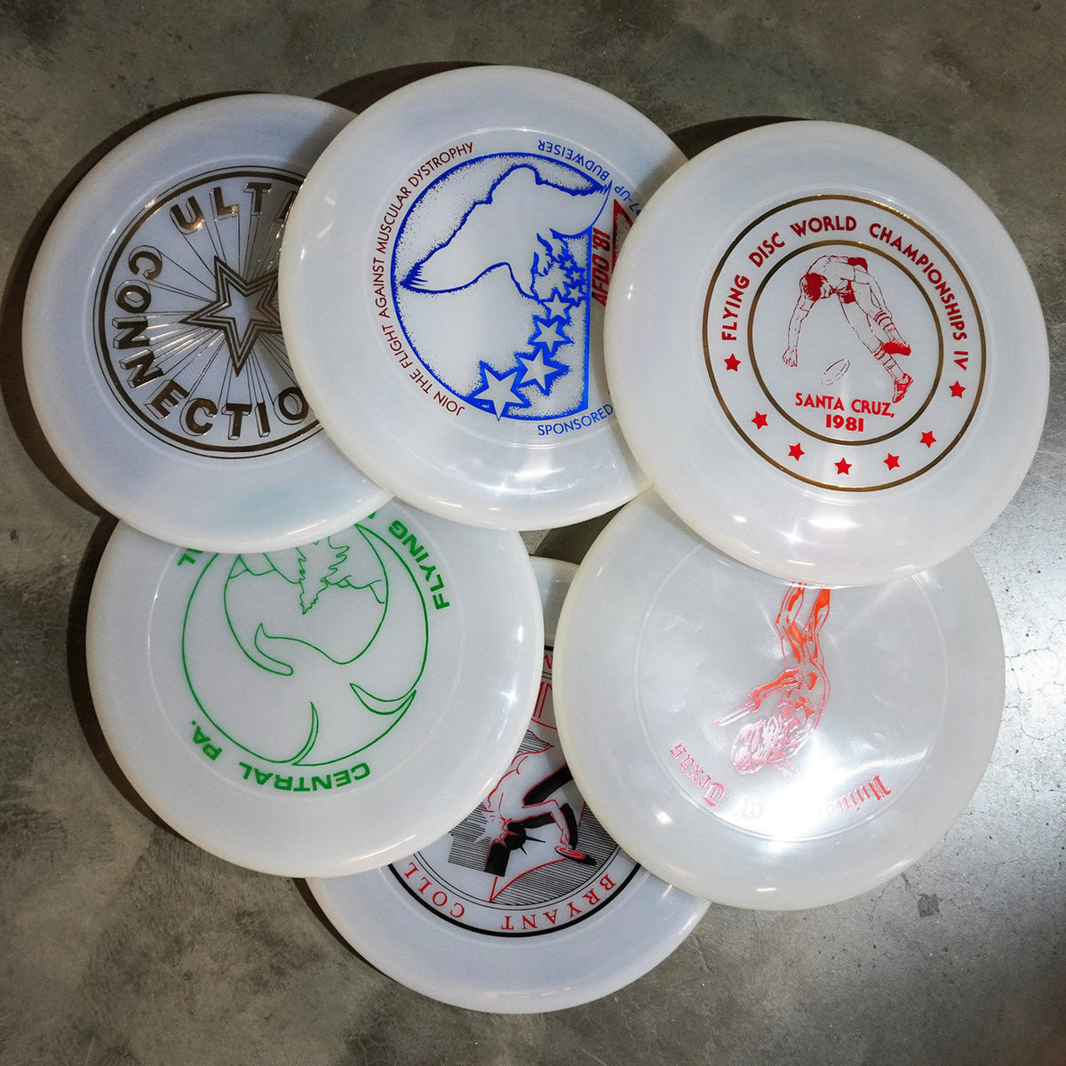 Discraft Sky-Styler Assorted Clear Discs (6 Discs)