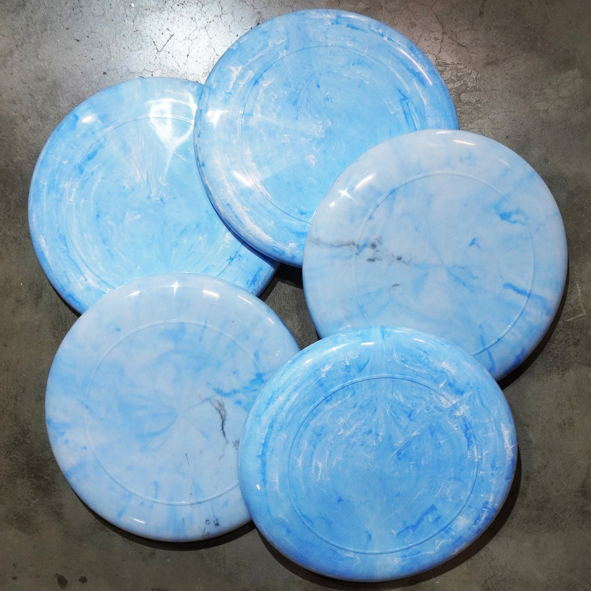Discraft Sky-Styler Assorted Blue Granite Discs (5 Discs)