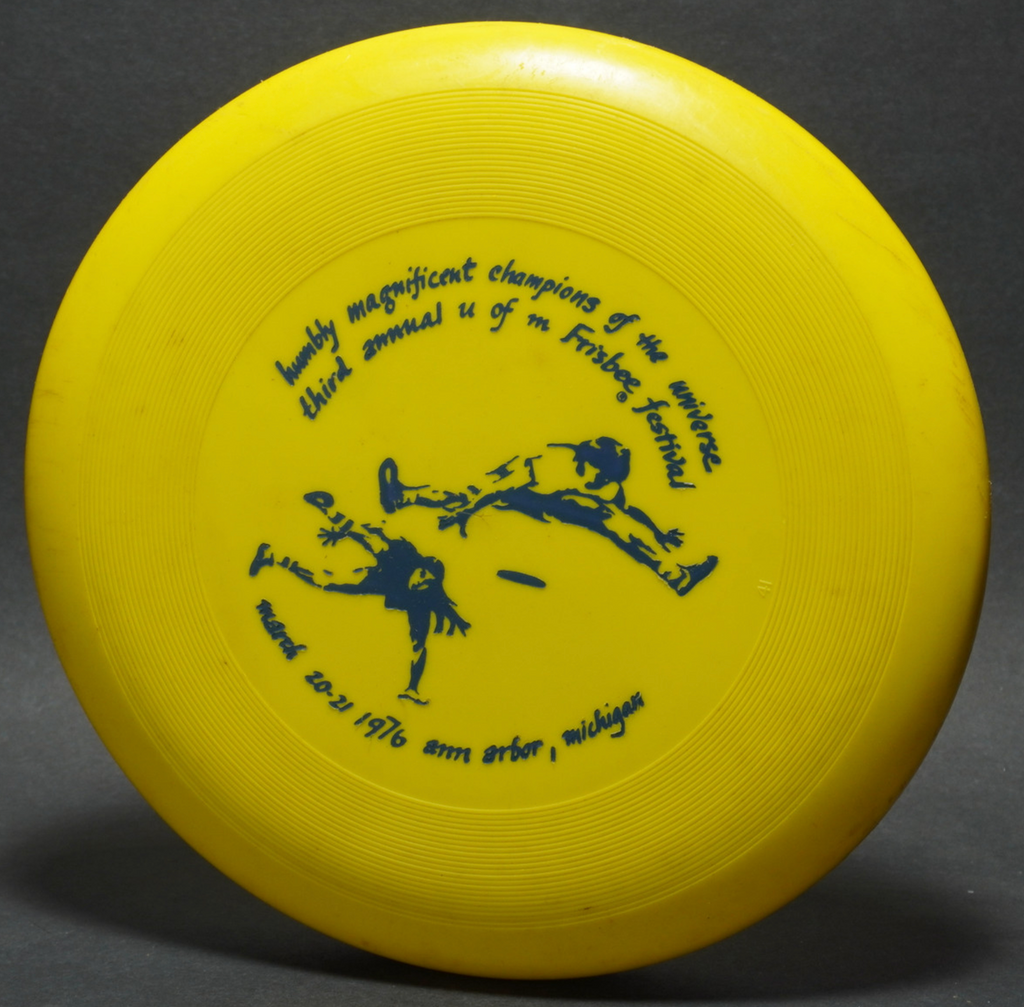 Wham-O World Class Frisbee 41 Mold - Ann Arbor