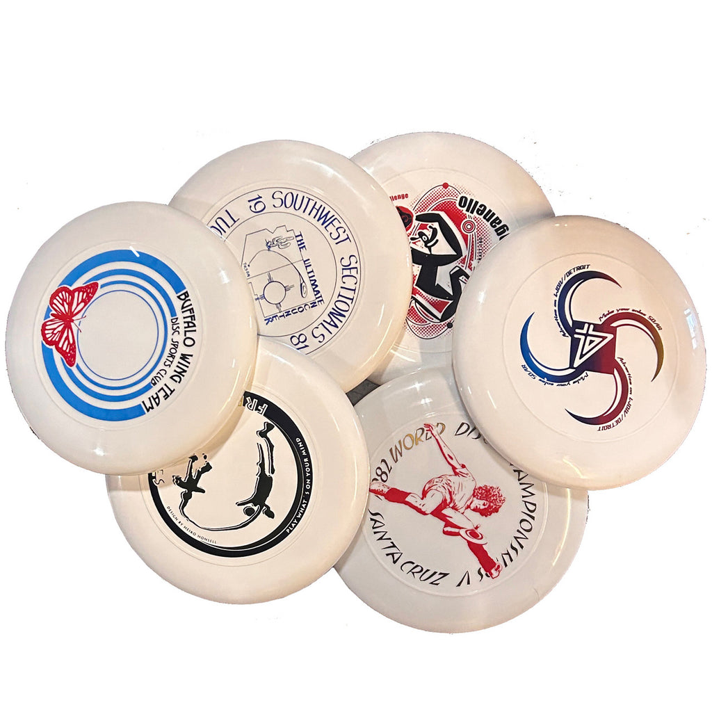 Discraft Sky-Styler 6-Pack Assorted White Discs