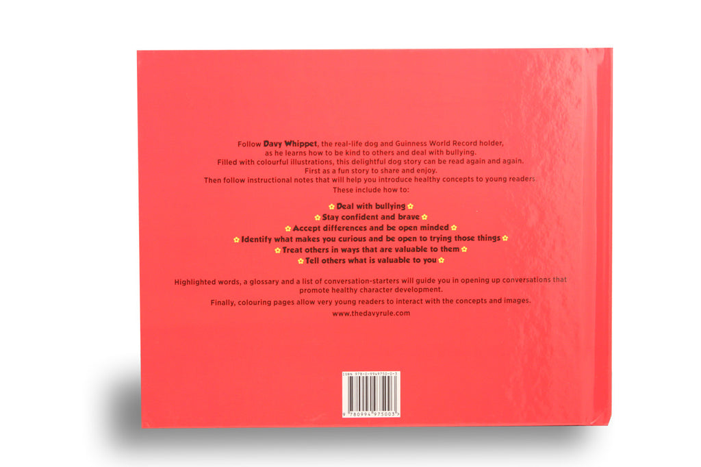 The DAVY RULE PICTURE BOOK - Disc & Frisbee Themed Story for Kids