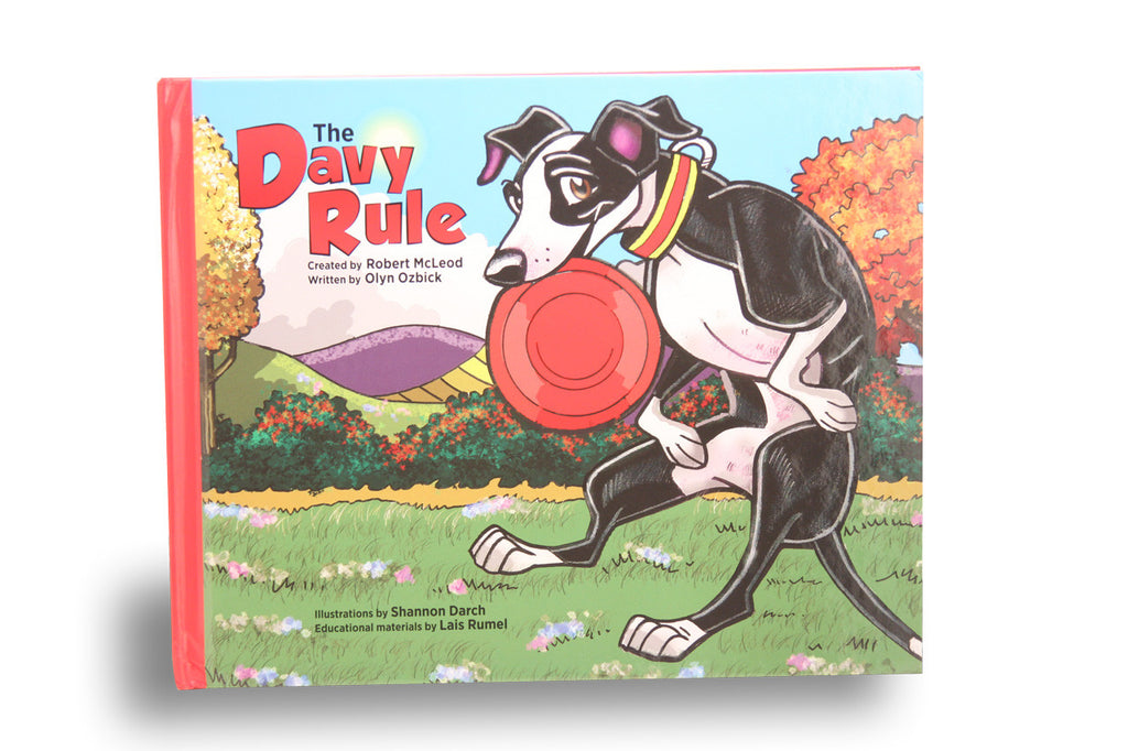 The DAVY RULE PICTURE BOOK - Disc & Frisbee Themed Story for Kids